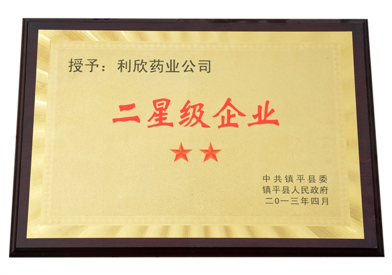 二星级企业