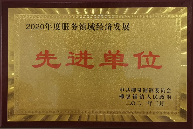 2020年先进单位
